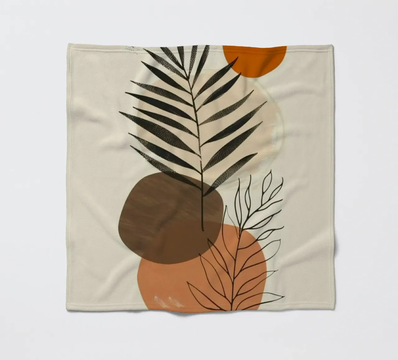 shape minimal branch leaf coperta in pile da miracle