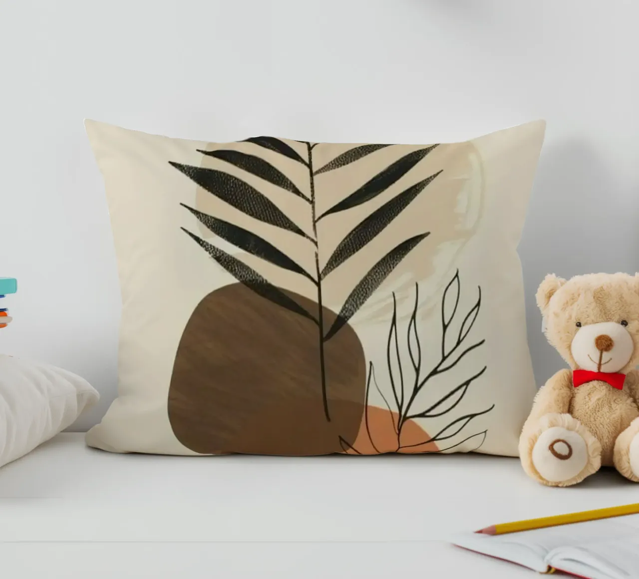 shape minimal branch leaf cuscino da miracle