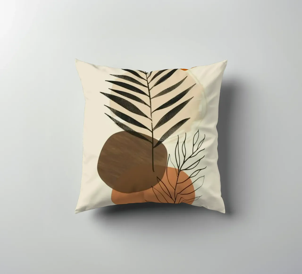 shape minimal branch leaf cuscino da miracle