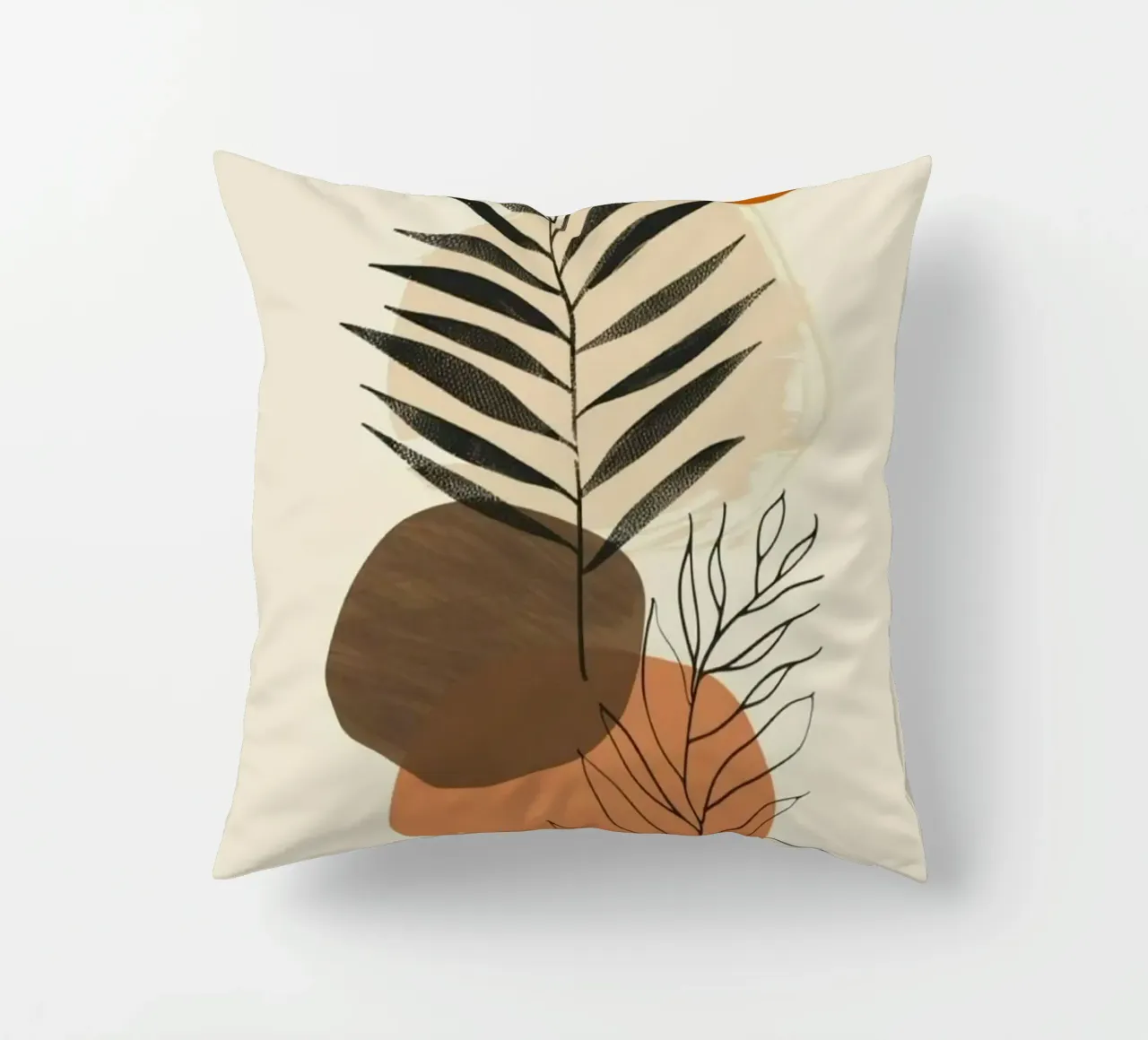 shape minimal branch leaf cuscino da miracle