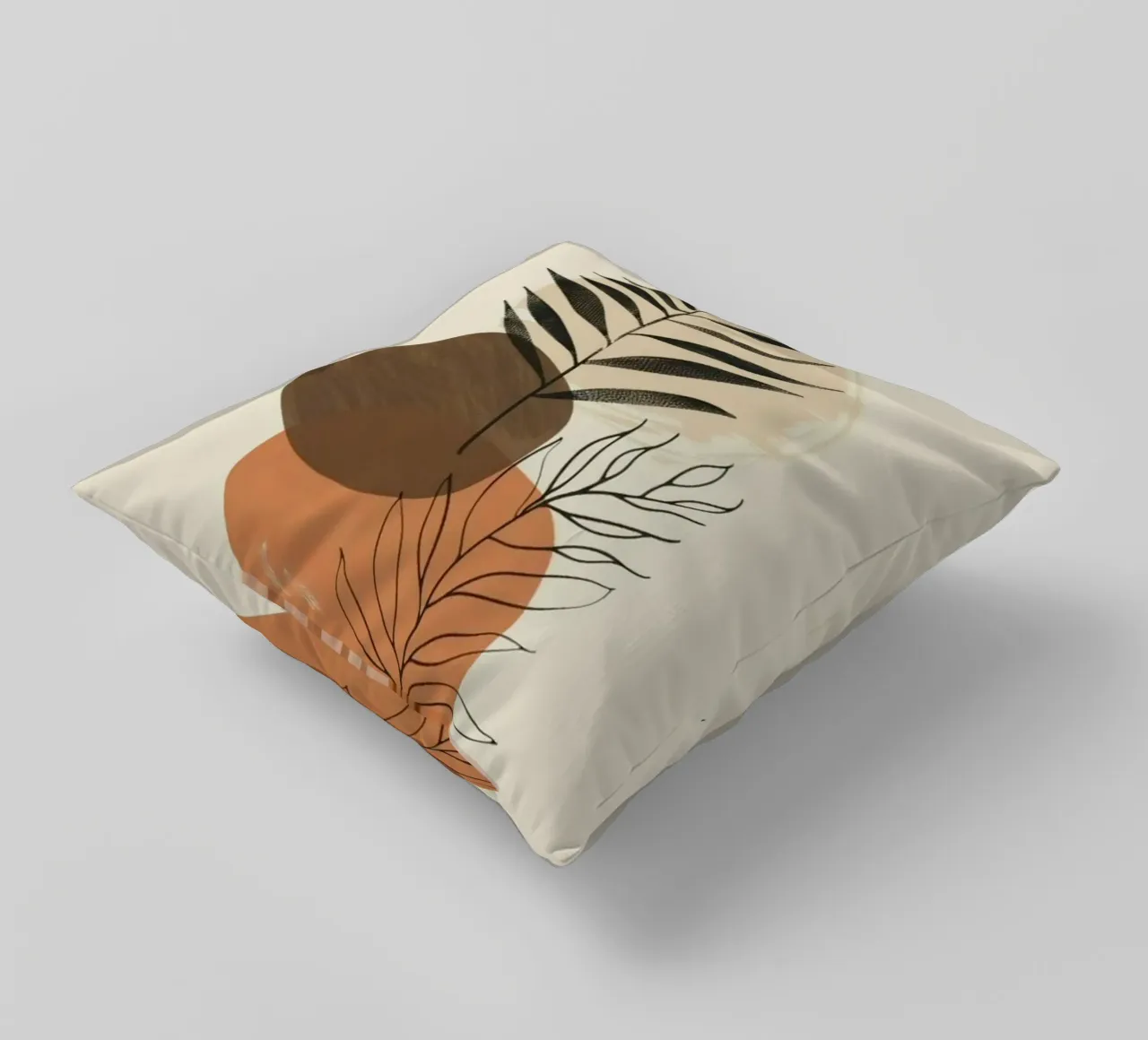 shape minimal branch leaf cuscino da miracle
