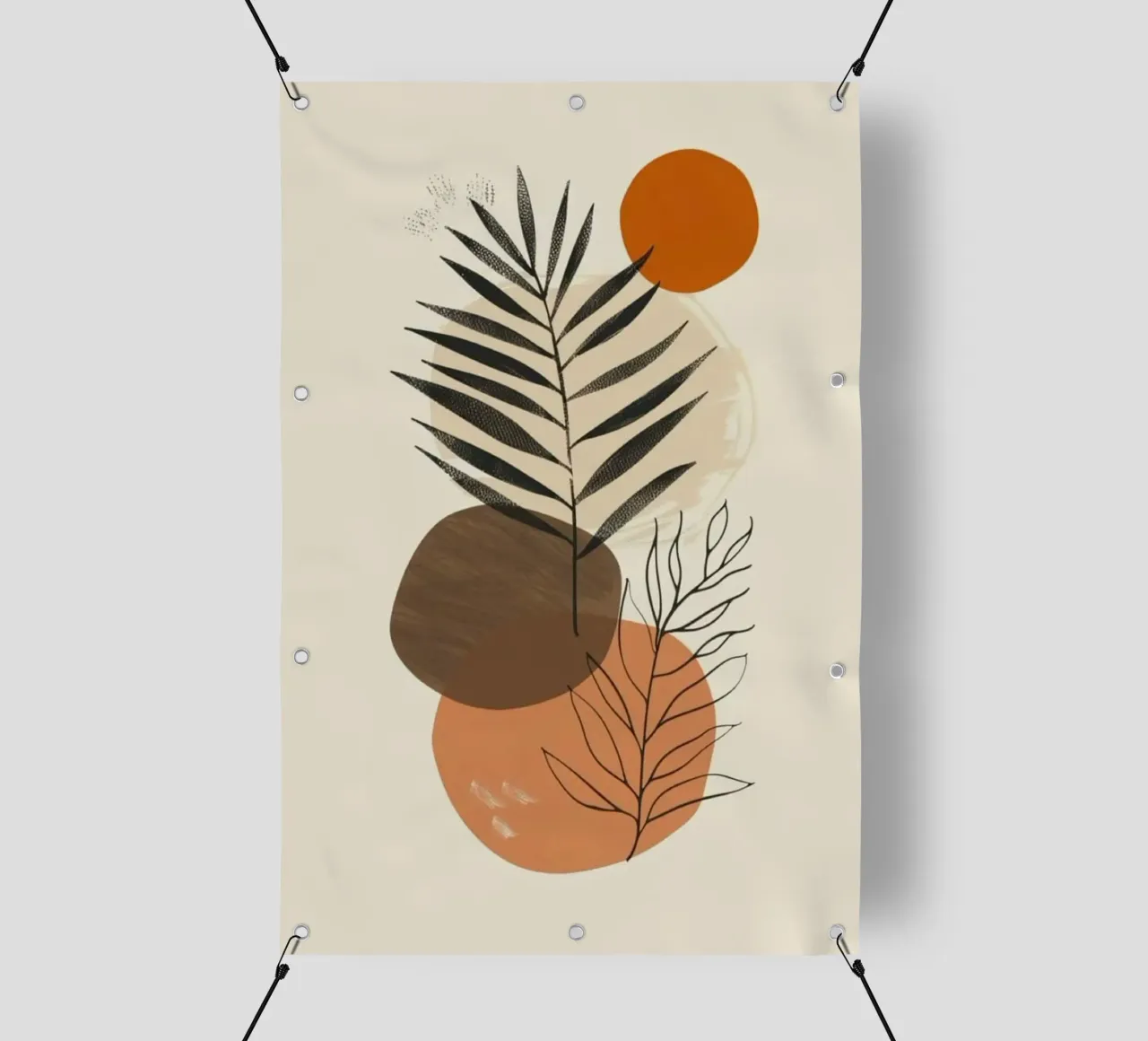 shape minimal branch leaf telo in pvc da miracle
