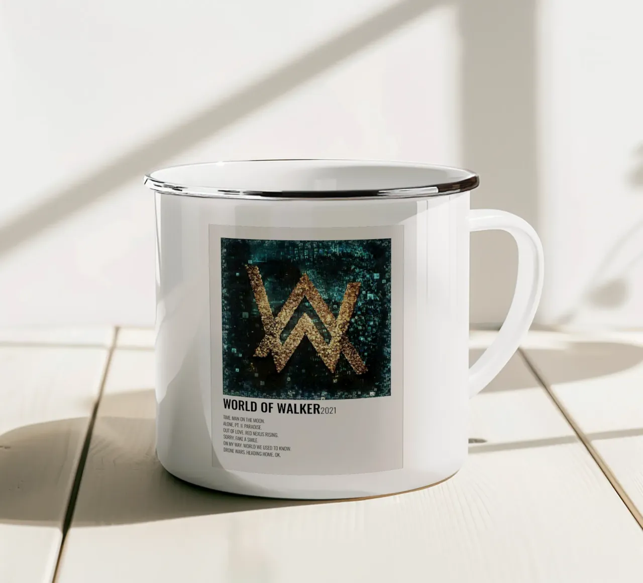 Alan Walker World of Walker tazza in smalto da Roronoa7