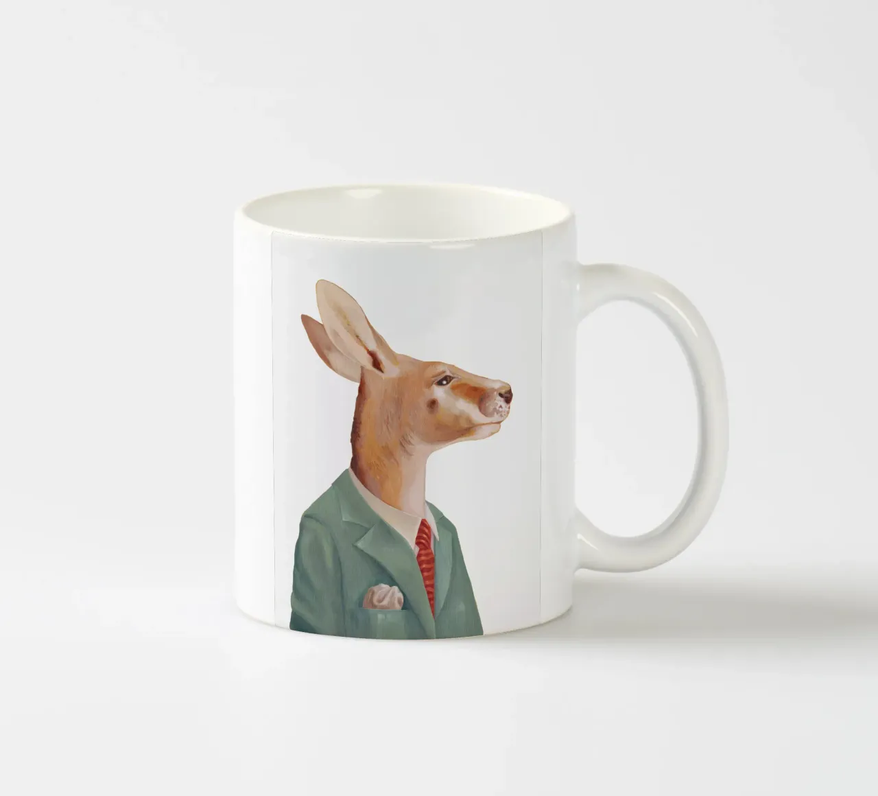 Mr. Kangaroo Man tazza in ceramica da Animal Crew