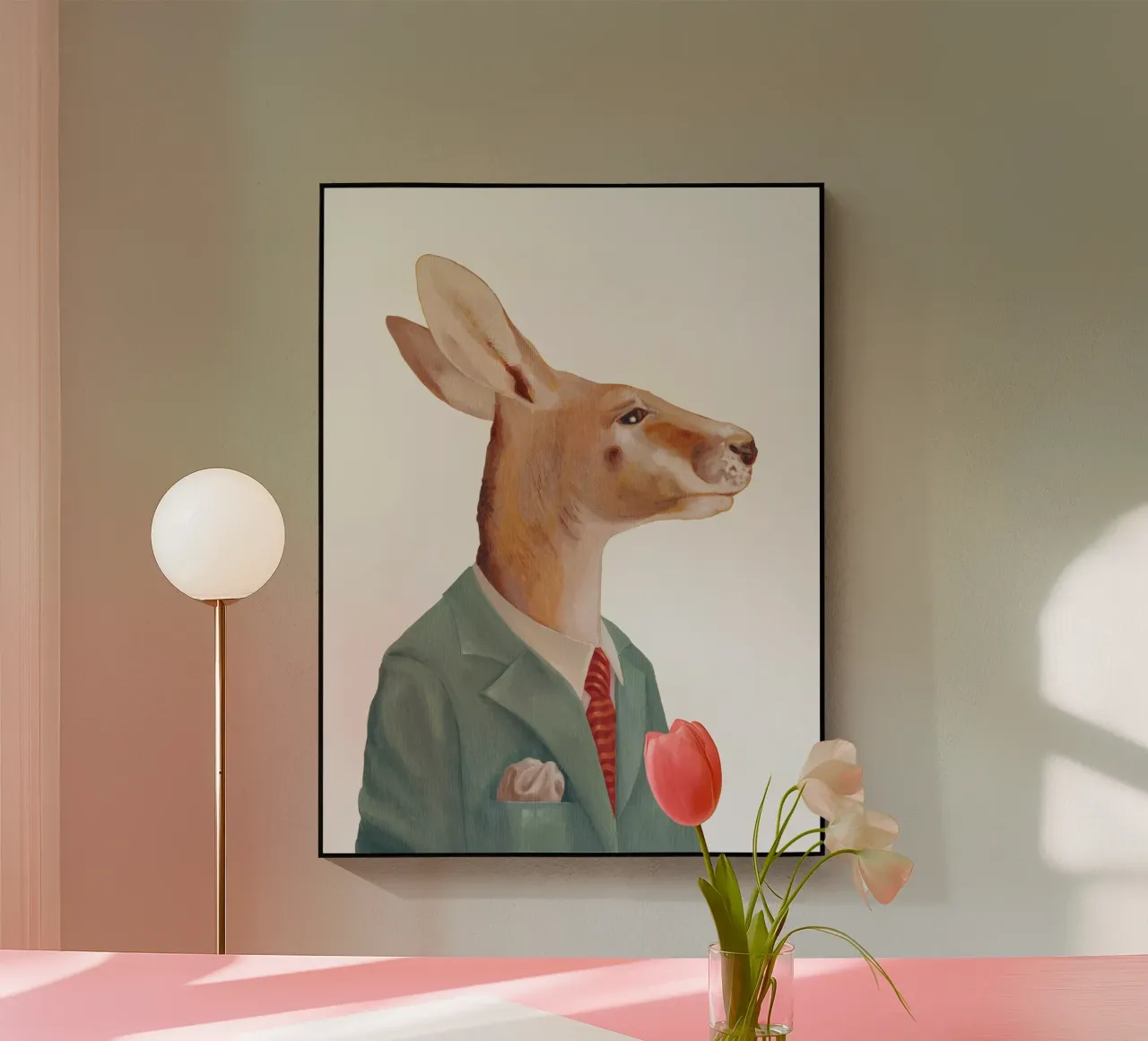 Mr. Kangaroo Man plexiglass da Animal Crew