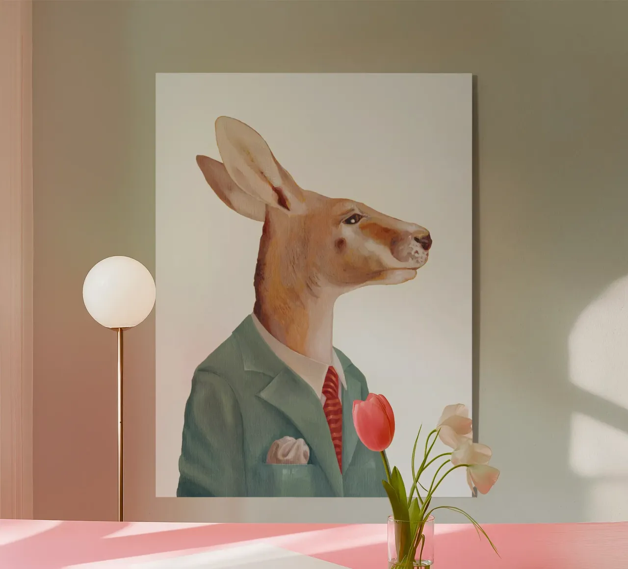 Mr. Kangaroo Man plexiglass da Animal Crew