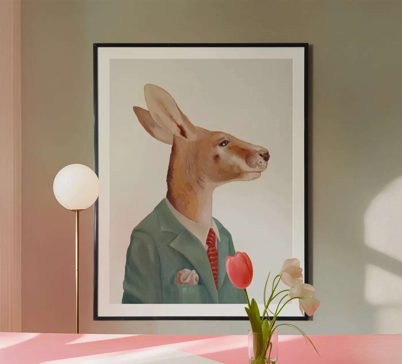 Mr. Kangaroo Man poster da Animal Crew