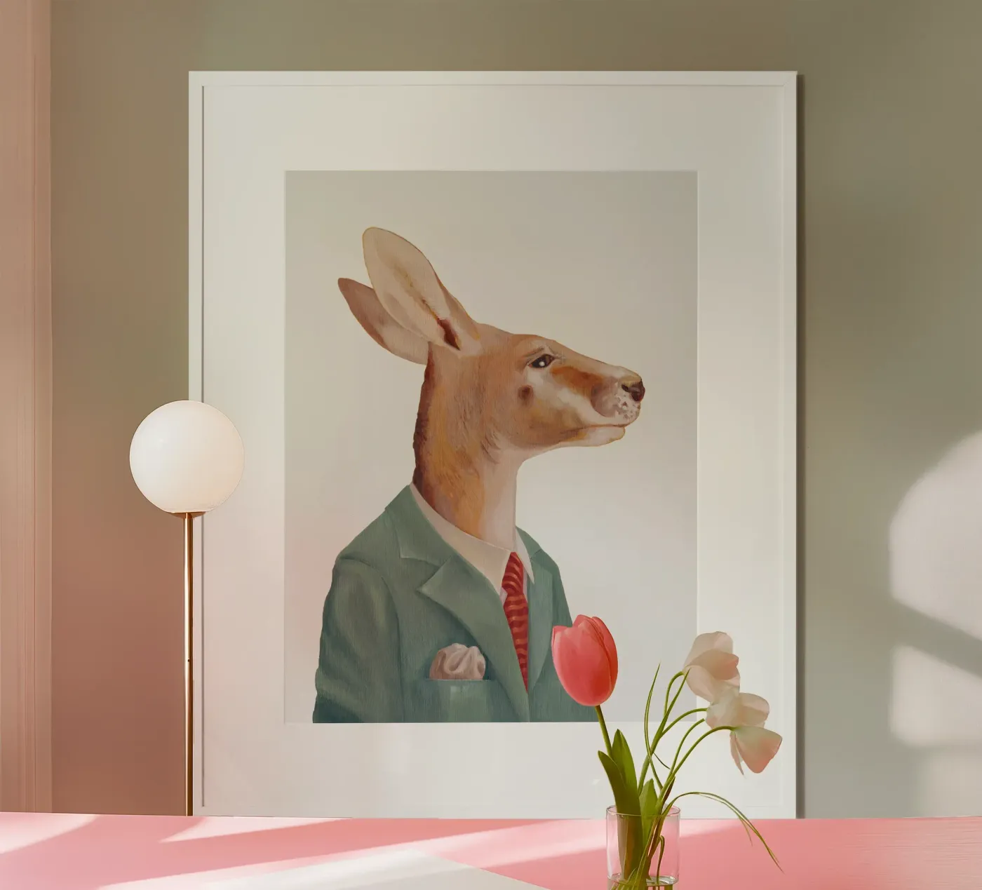 Mr. Kangaroo Man poster da Animal Crew