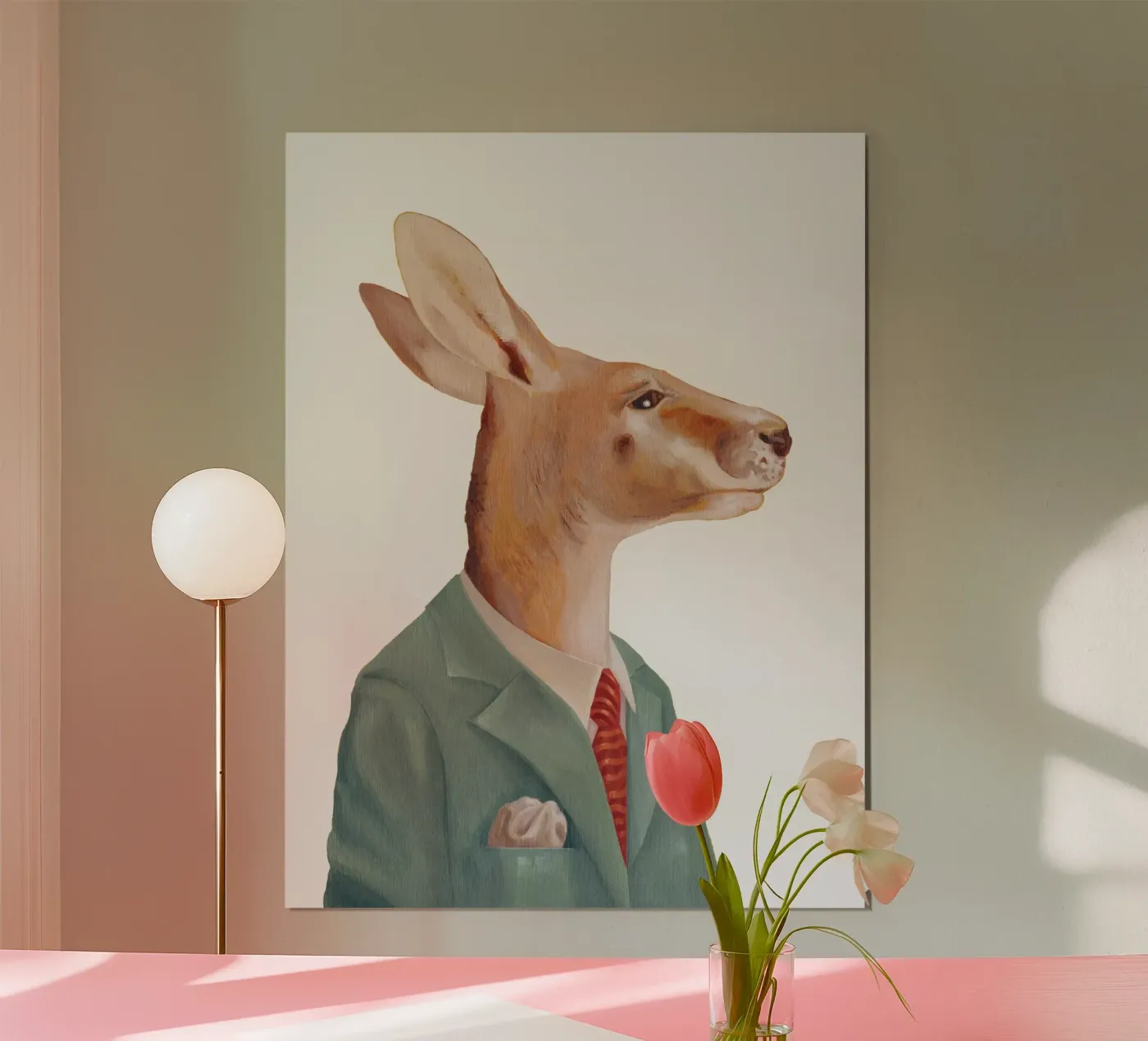 Mr. Kangaroo Man poster da Animal Crew