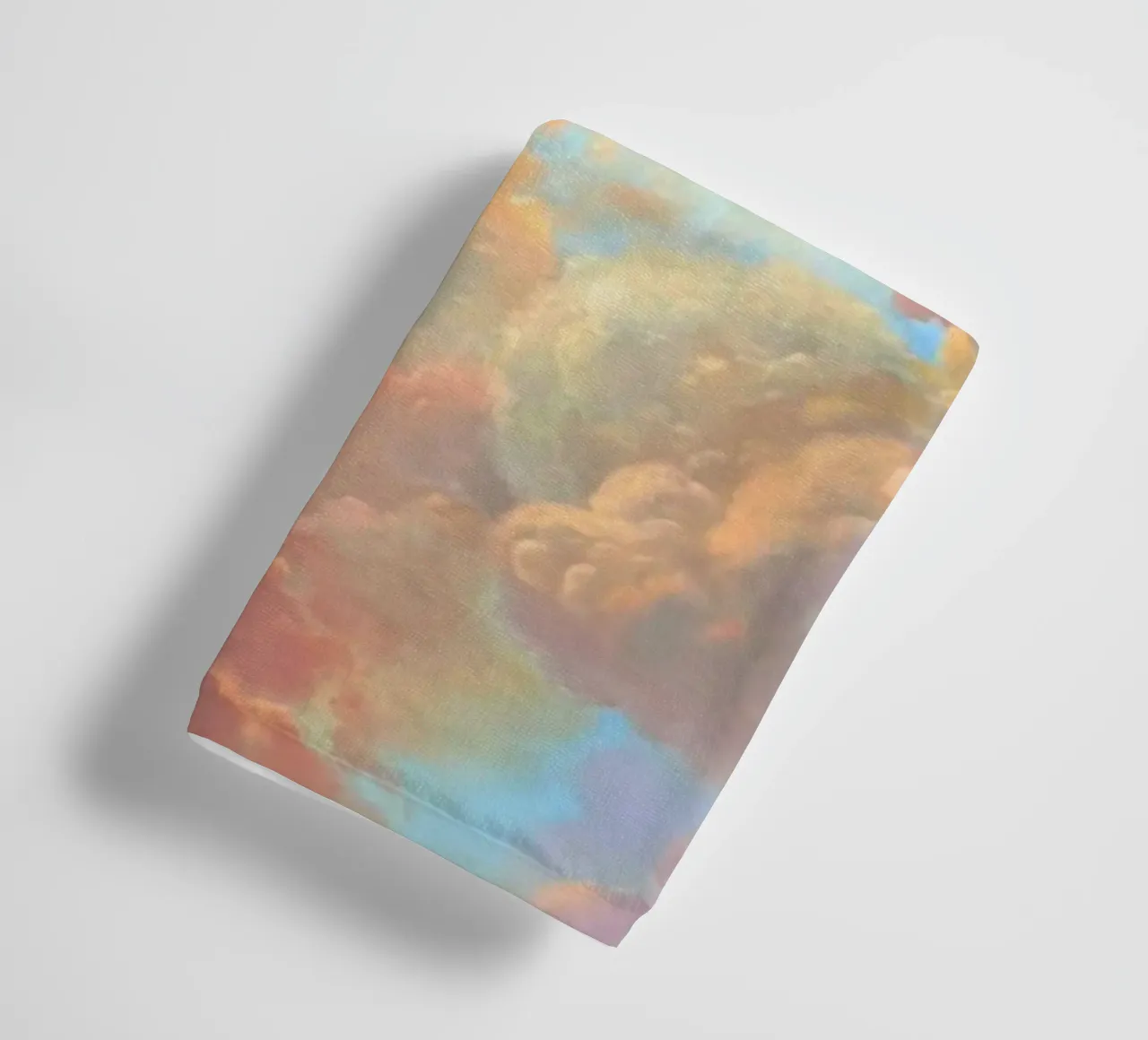 posture bird in cloud asciugamano da bagno da lifeline