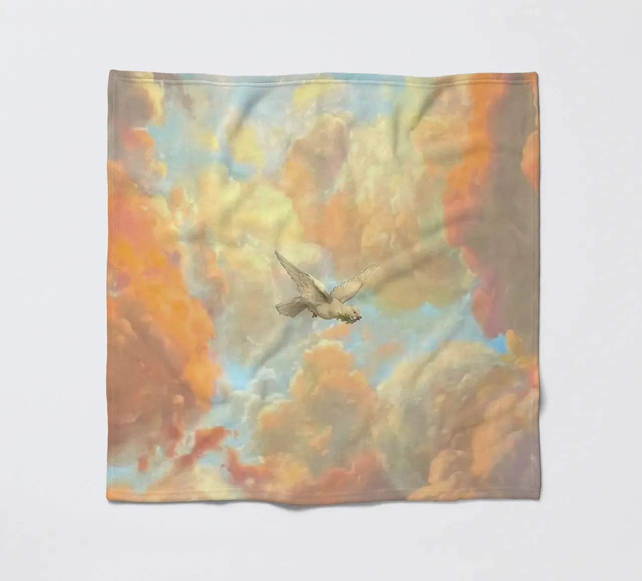 posture bird in cloud coperta in pile da lifeline