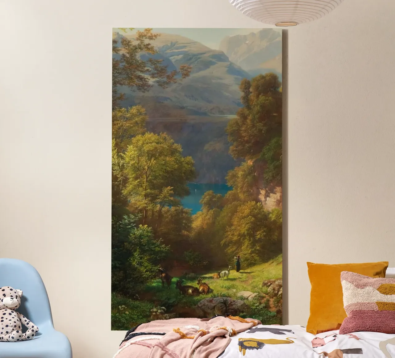 epic nature shadow canvas with Floater frame by miracle