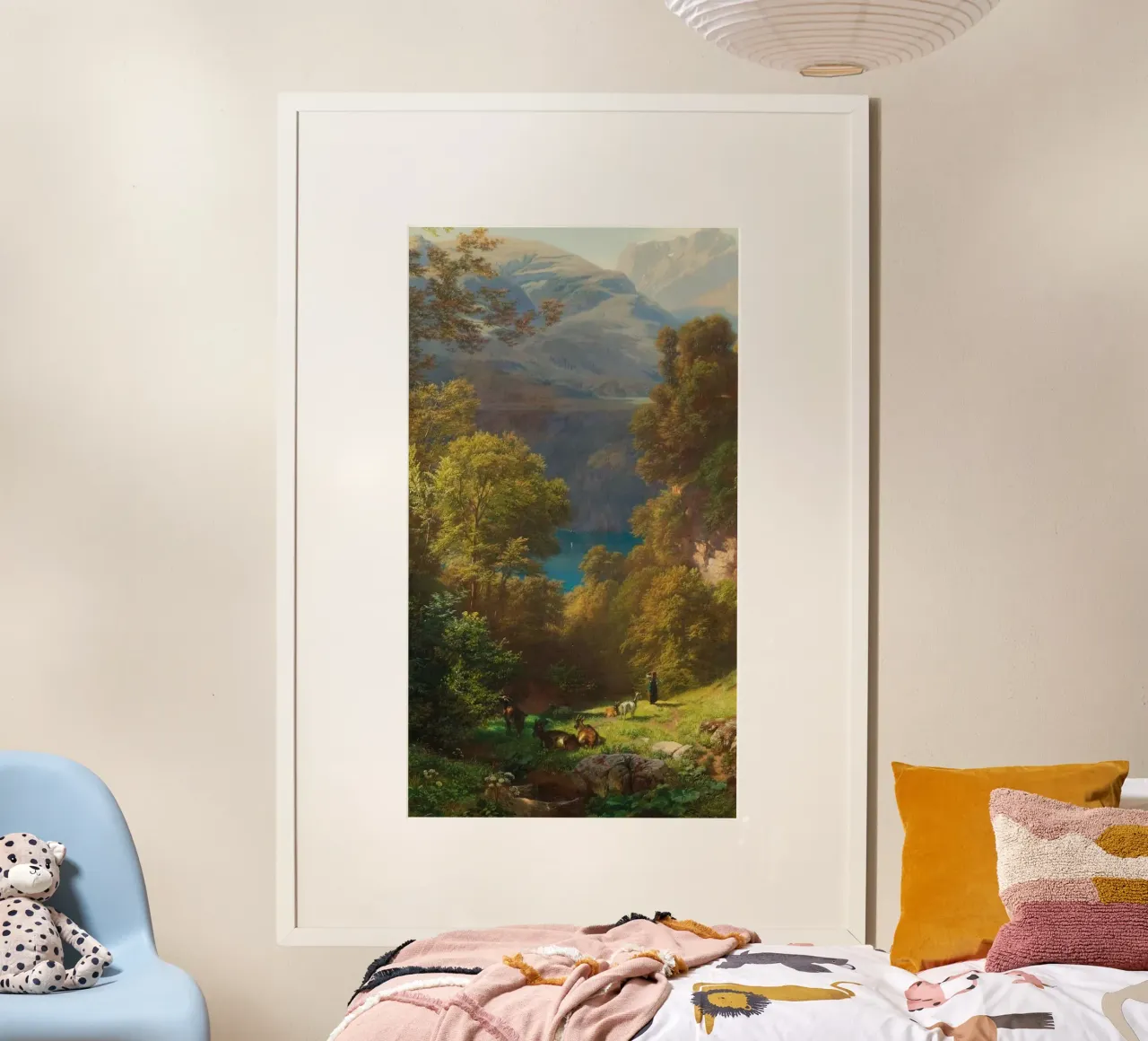 epic nature shadow poster con telaio in legno da miracle