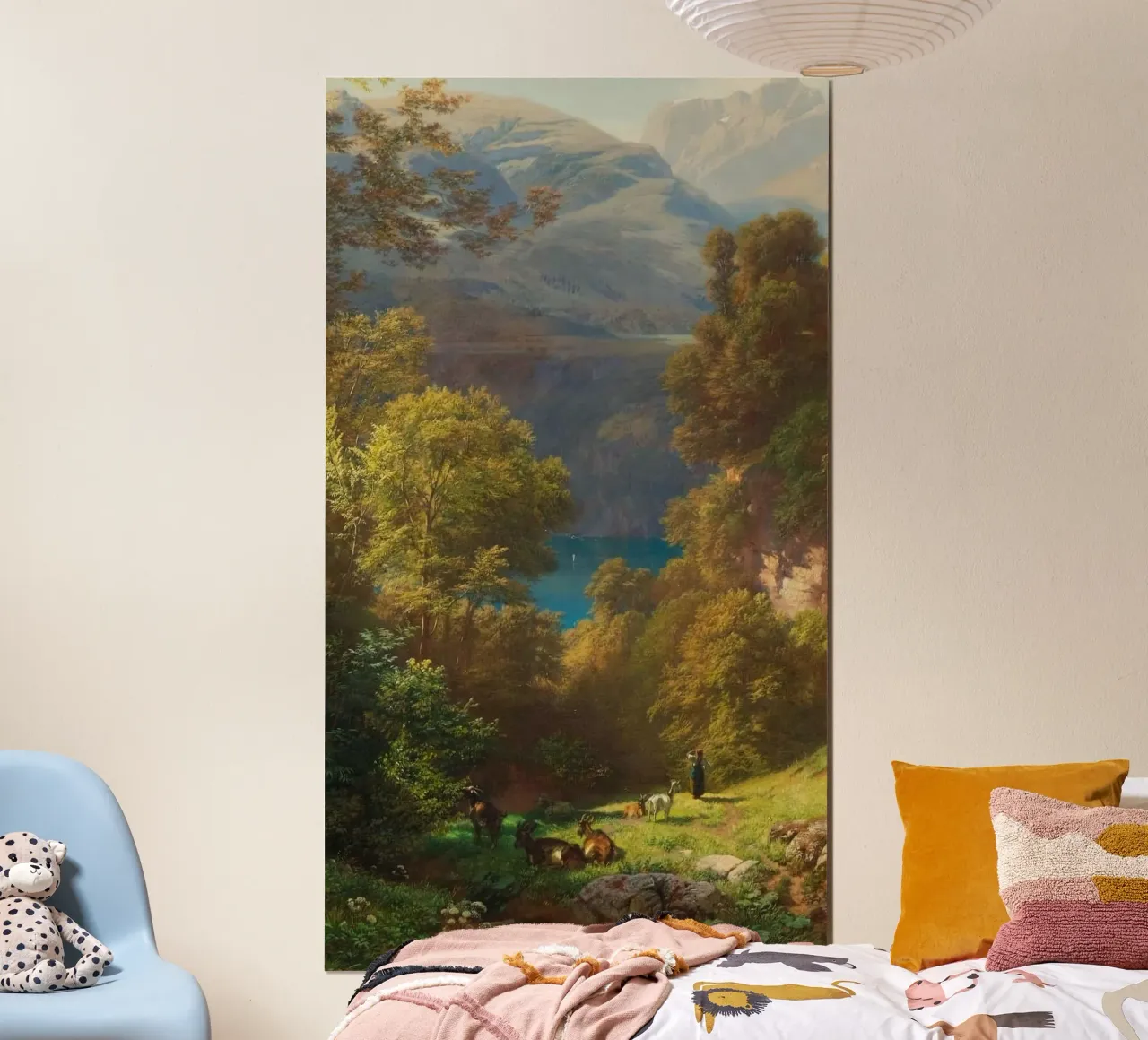 epic nature shadow poster con telaio in legno da miracle