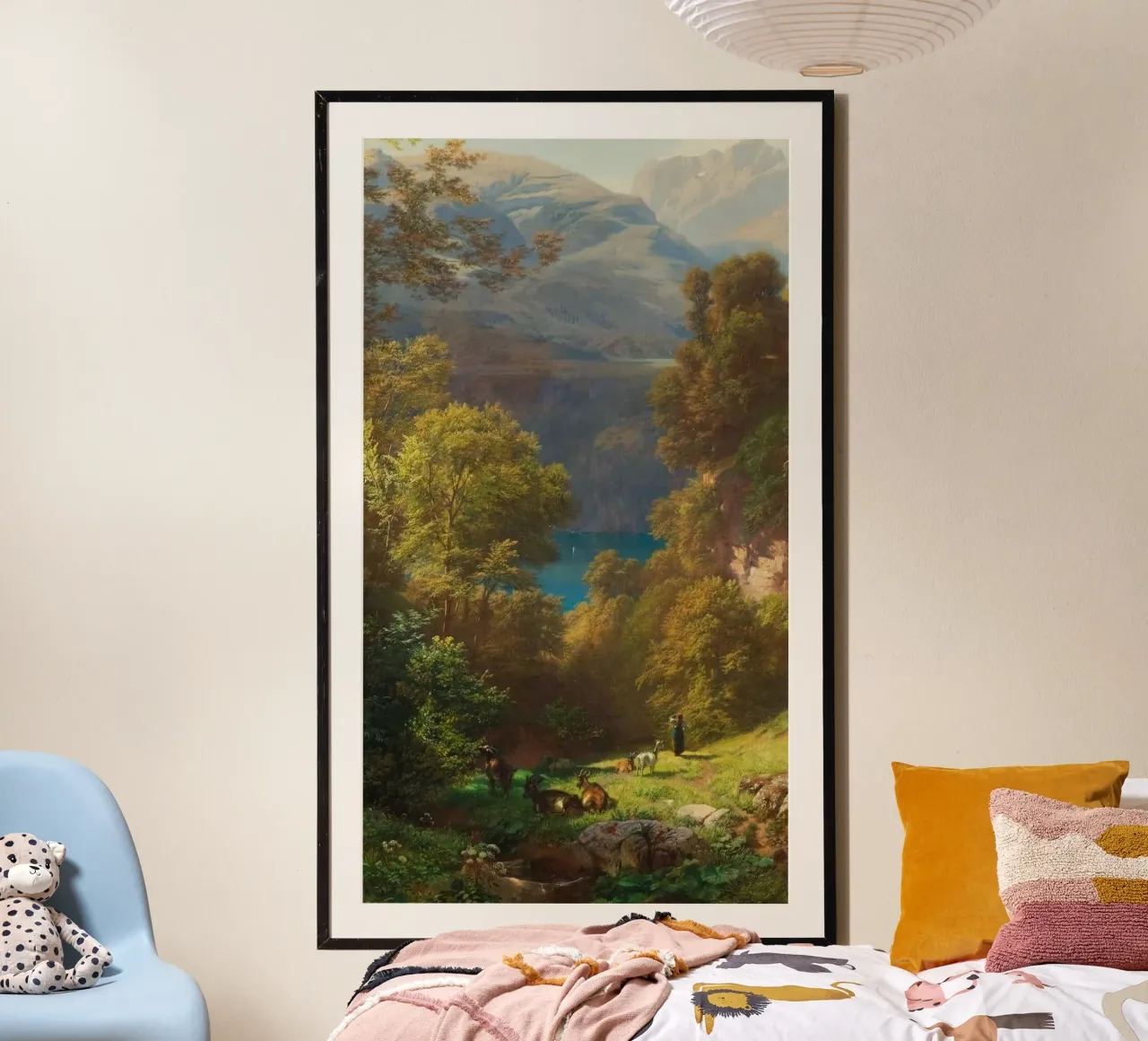 epic nature shadow poster con telaio in legno da miracle