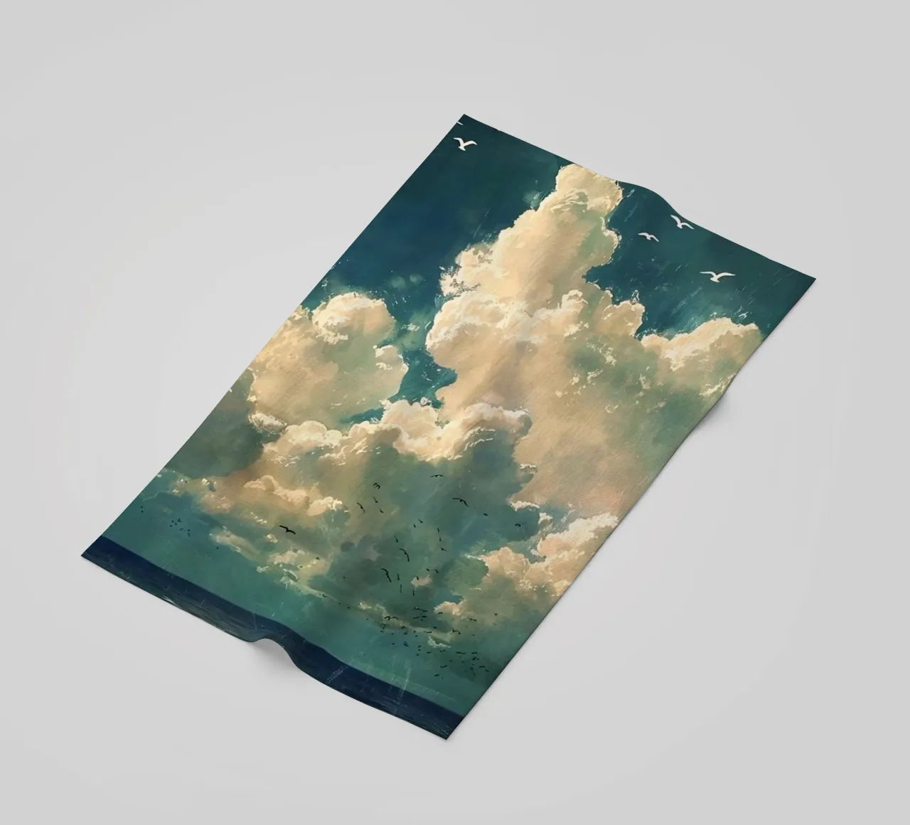 light bright cloud telo mare da lifeline
