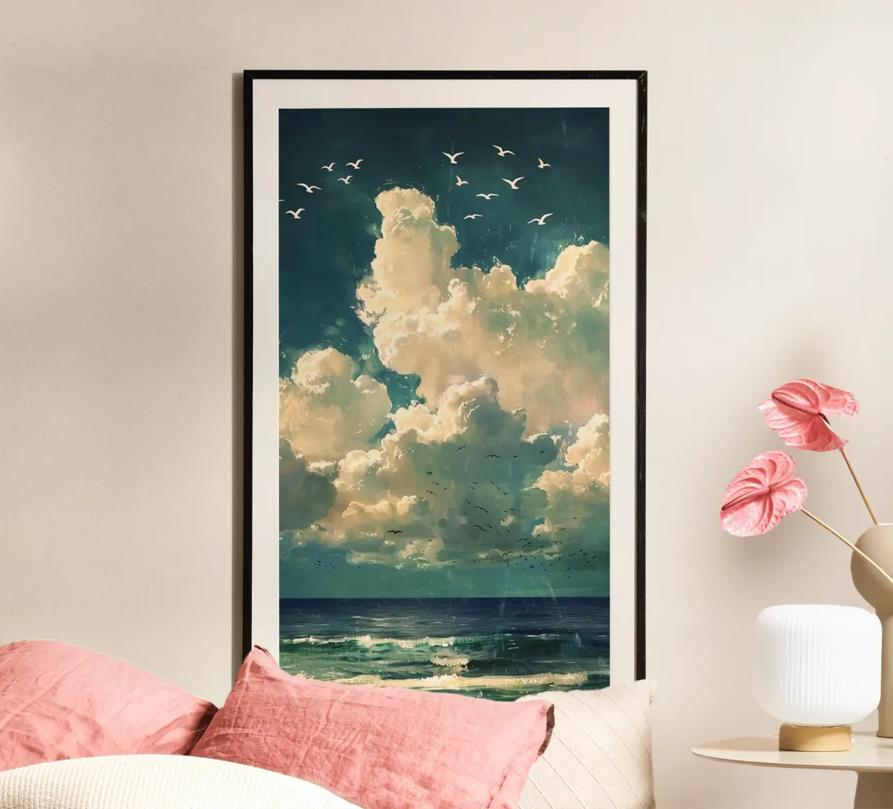 light bright cloud poster da lifeline
