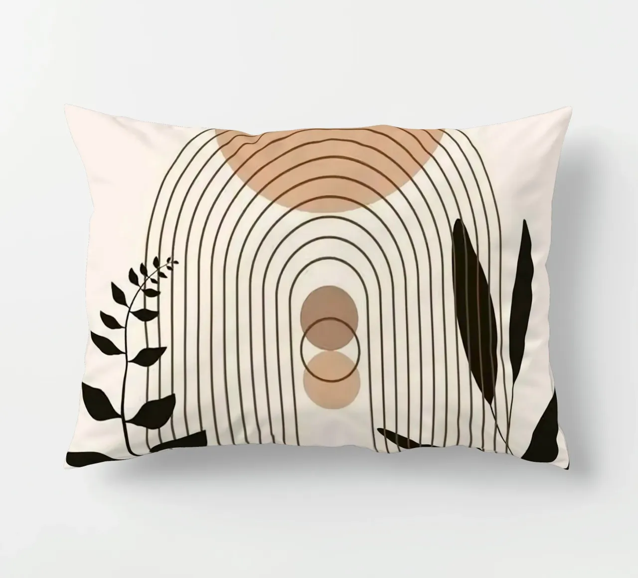 circle shape line curve branch cuscino da miracle