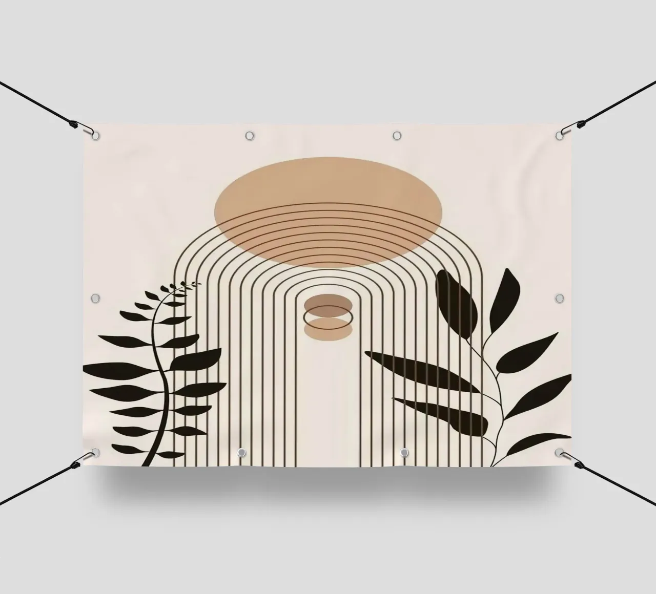 circle shape line curve branch lonas publicitarias de miracle