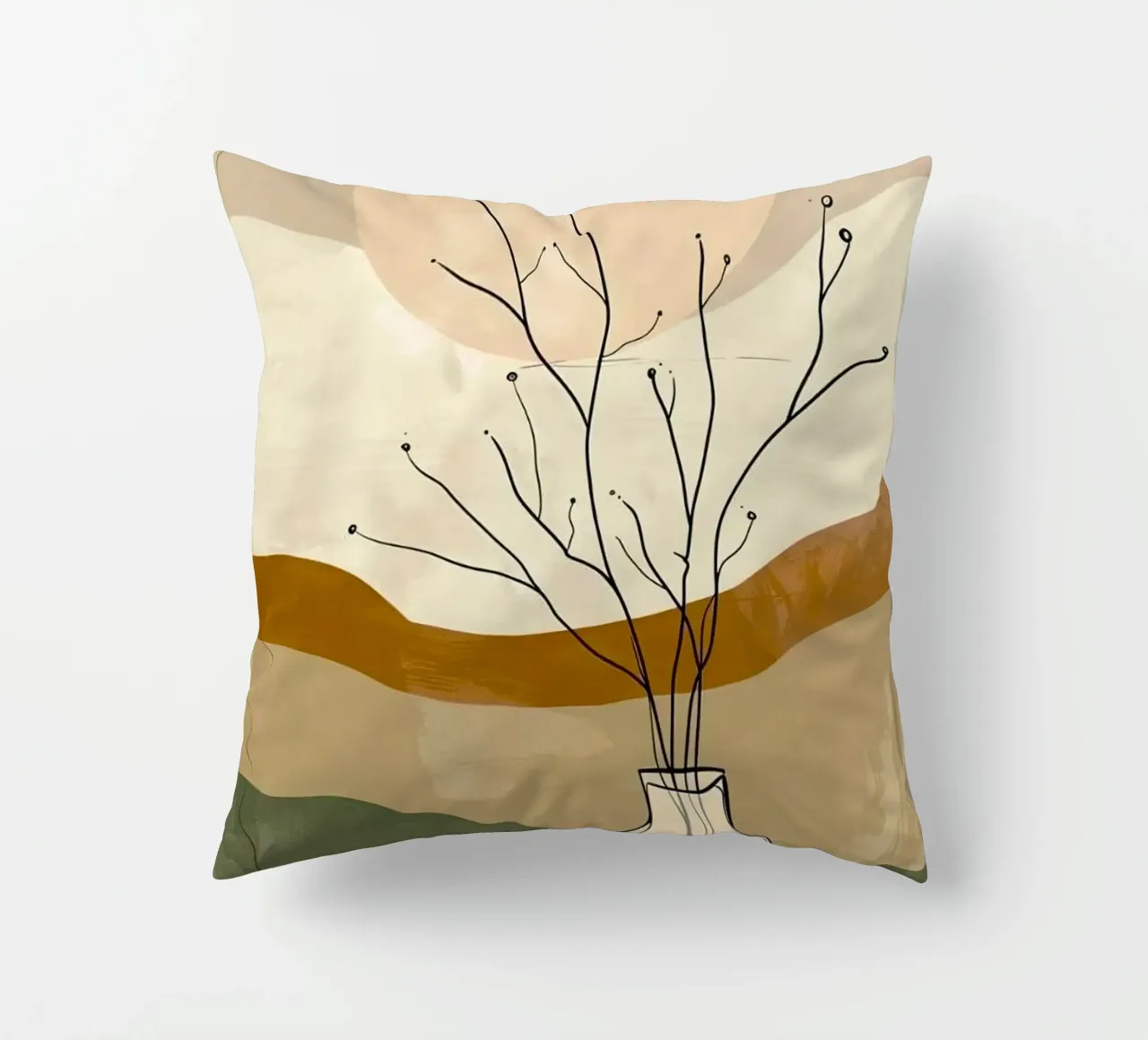 line branch bottle cuscino da lifeline