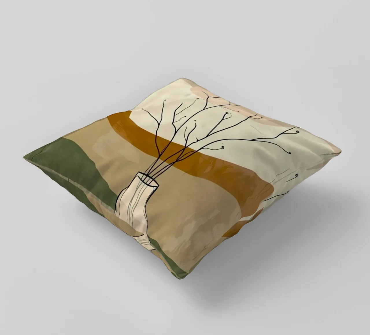 line branch bottle cuscino da lifeline
