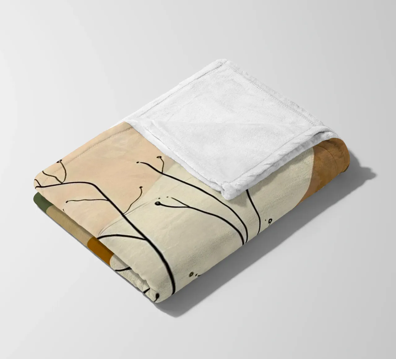 line branch bottle coperta in pile da lifeline