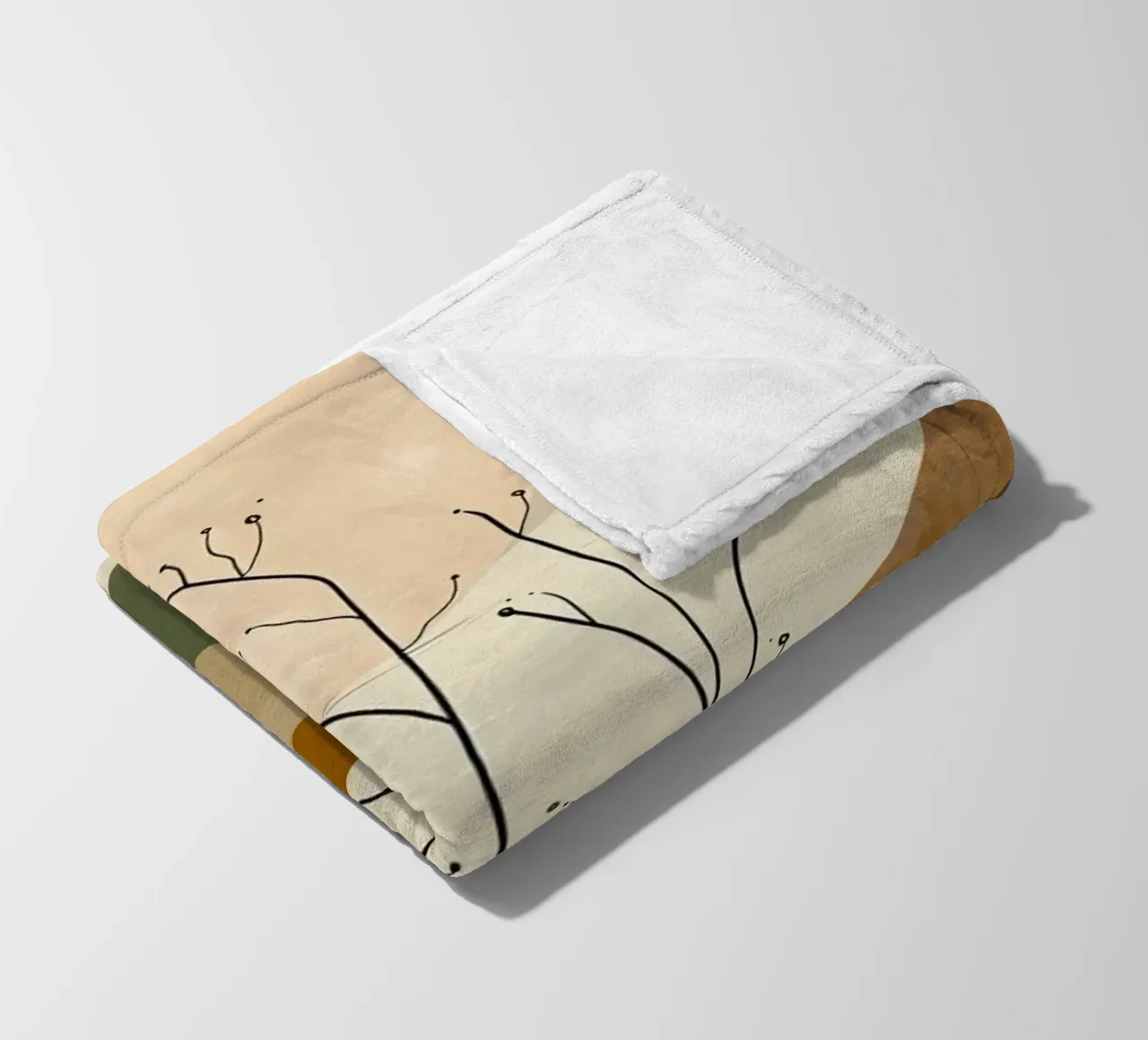 line branch bottle coperta in pile da lifeline