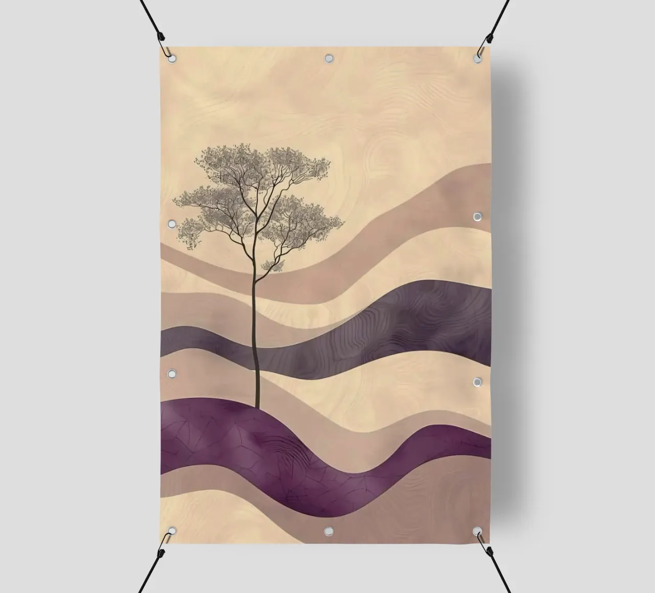 wave mountain gradient telo in pvc da miracle