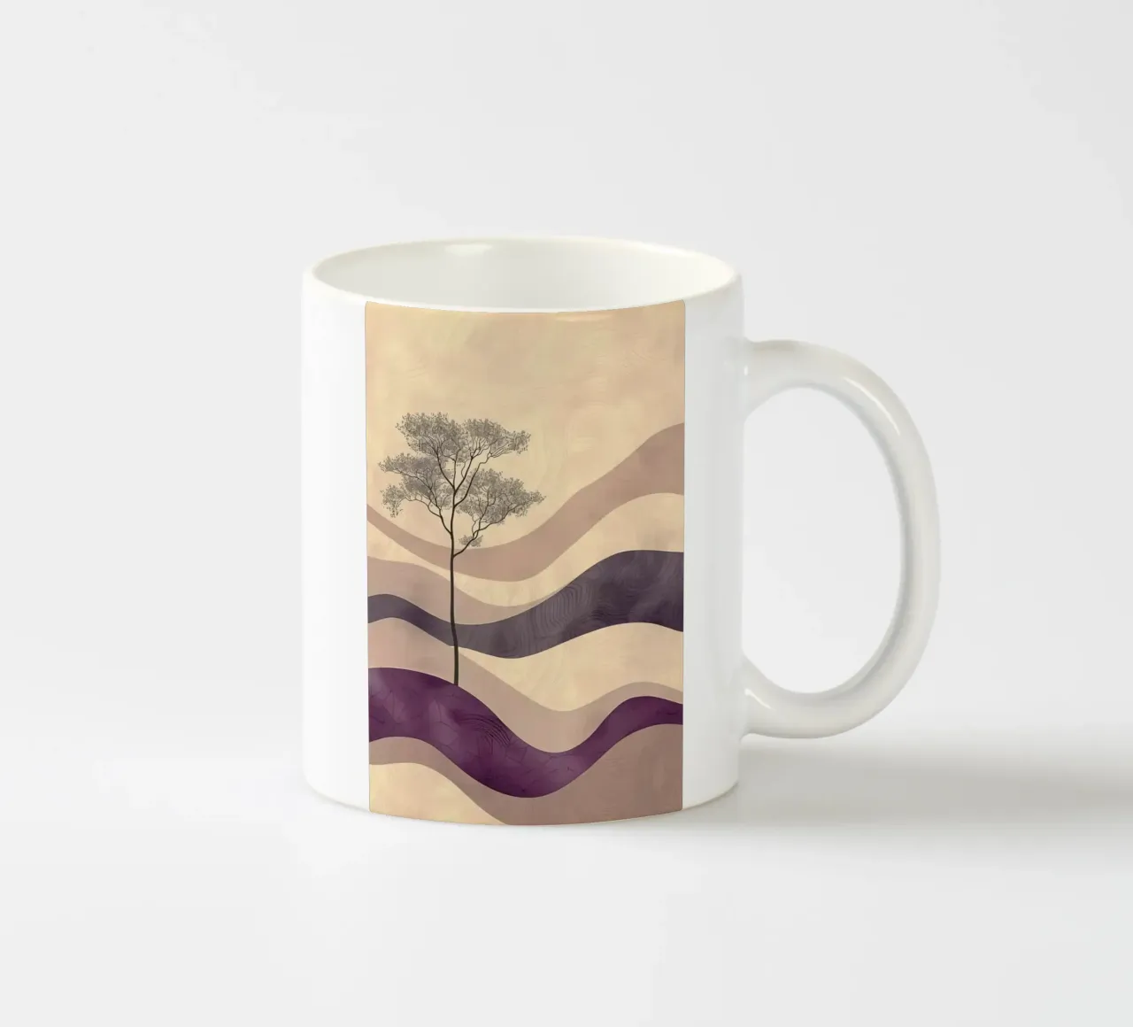 wave mountain gradient tazza in ceramica da miracle