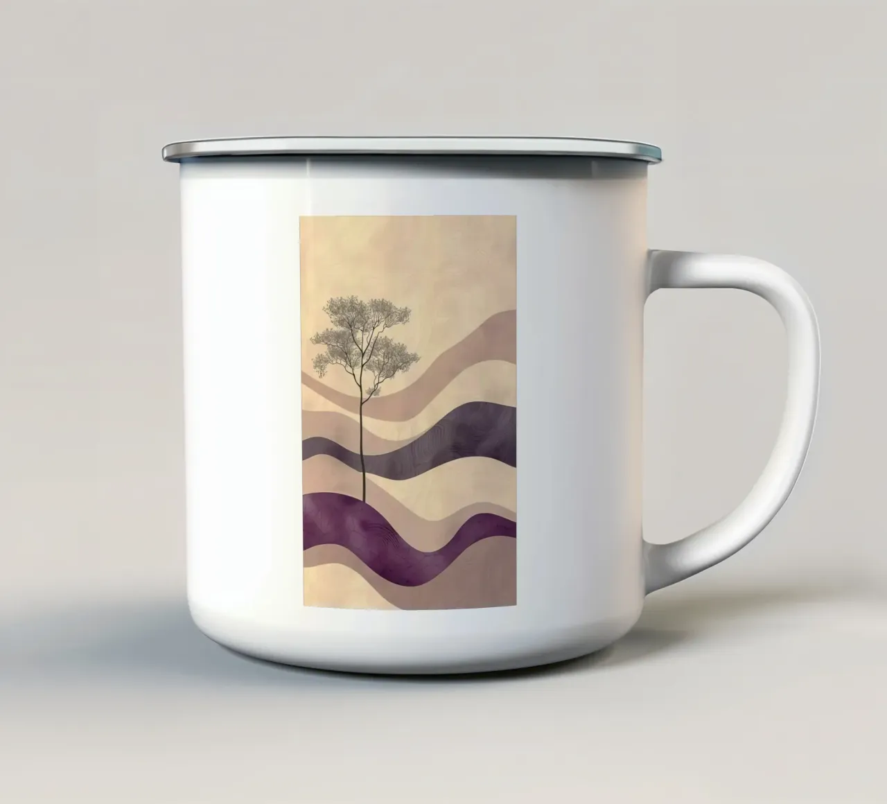 wave mountain gradient tazza in smalto da miracle