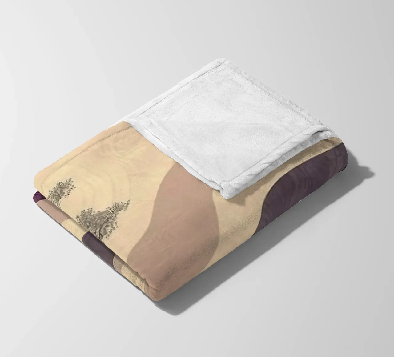 wave mountain gradient coperta in pile da miracle