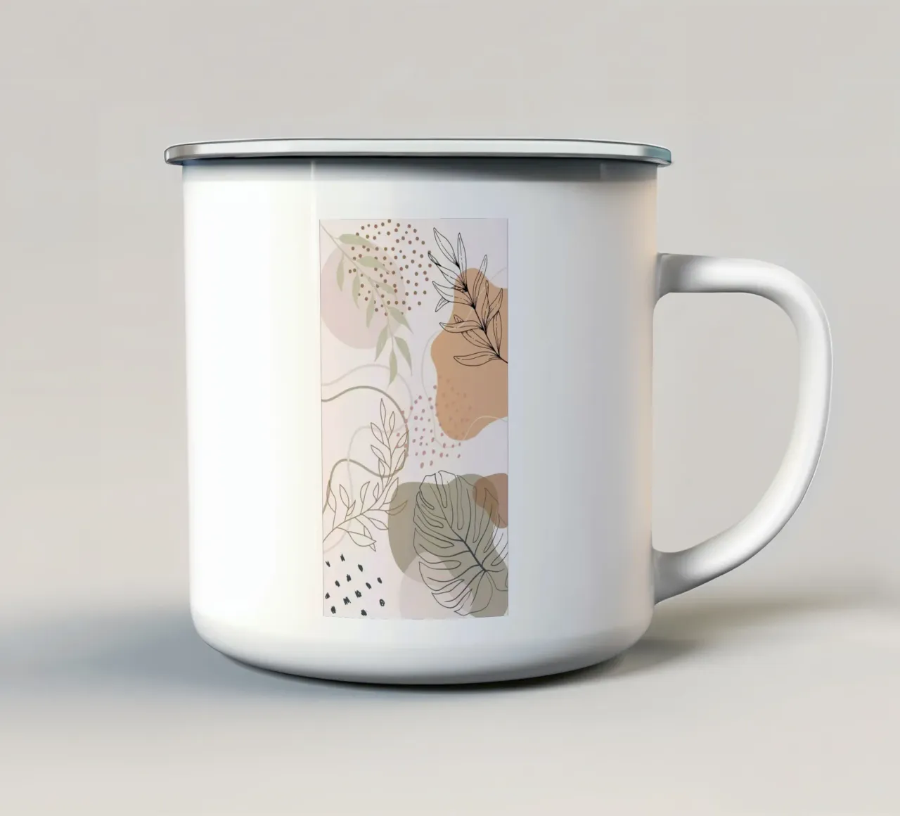 shadow leaf line tazza in smalto da lifeline