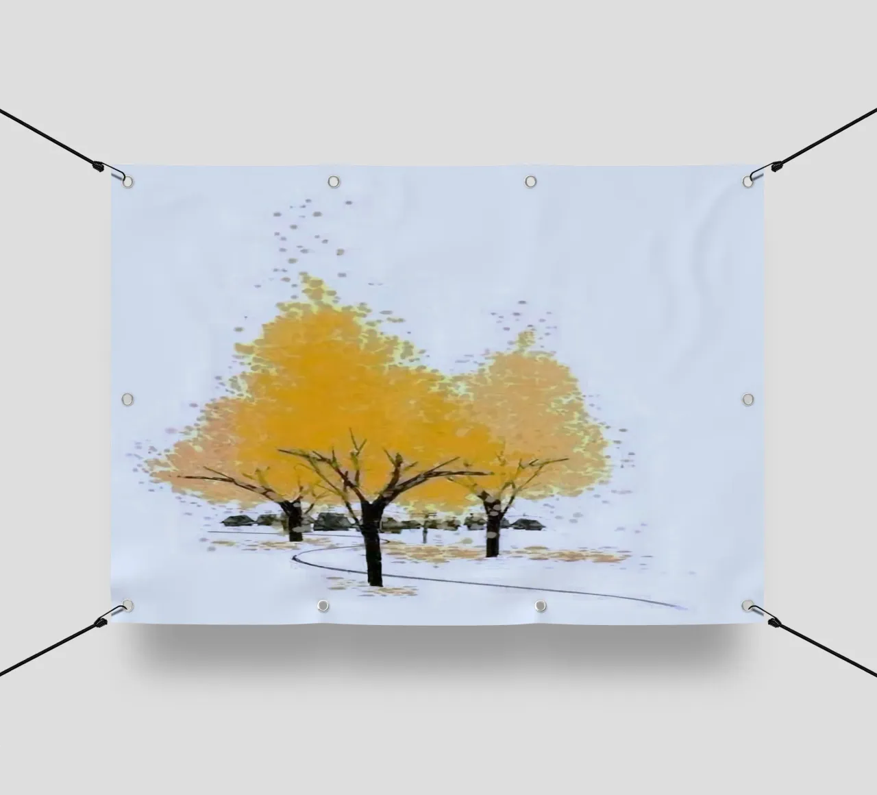 yellow shadow tree telo in pvc da miracle