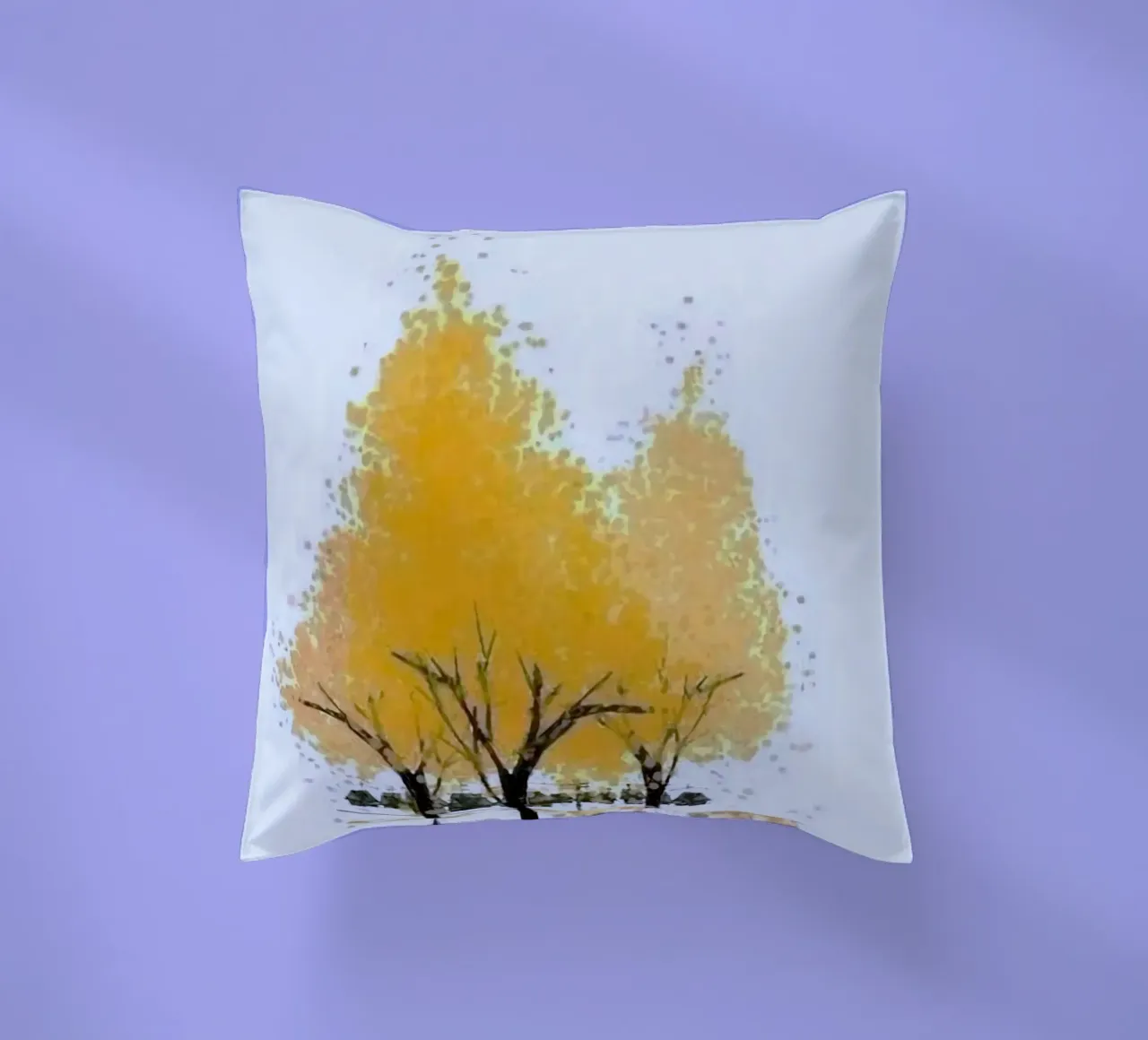 yellow shadow tree cuscino da miracle