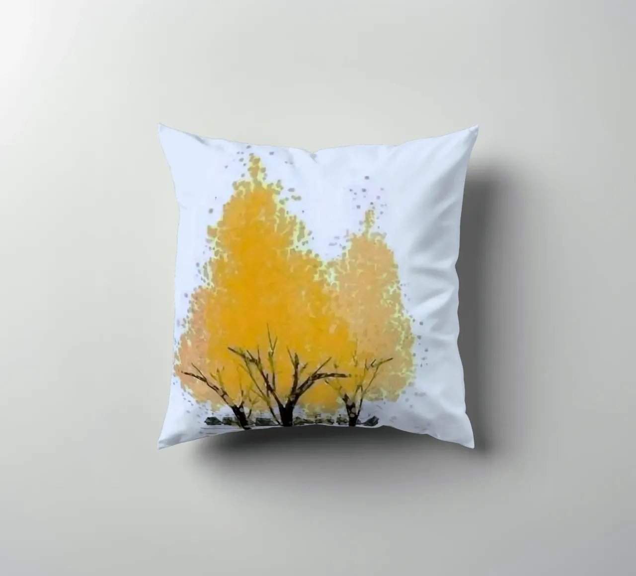 yellow shadow tree cuscino da miracle