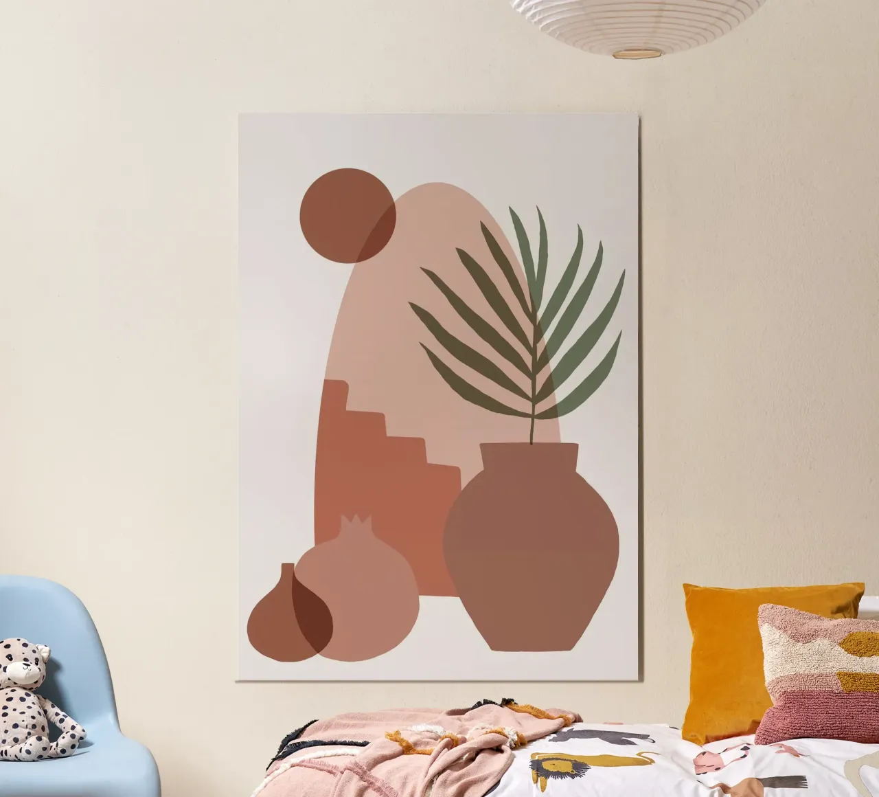 brown vase shape poster da lifeline
