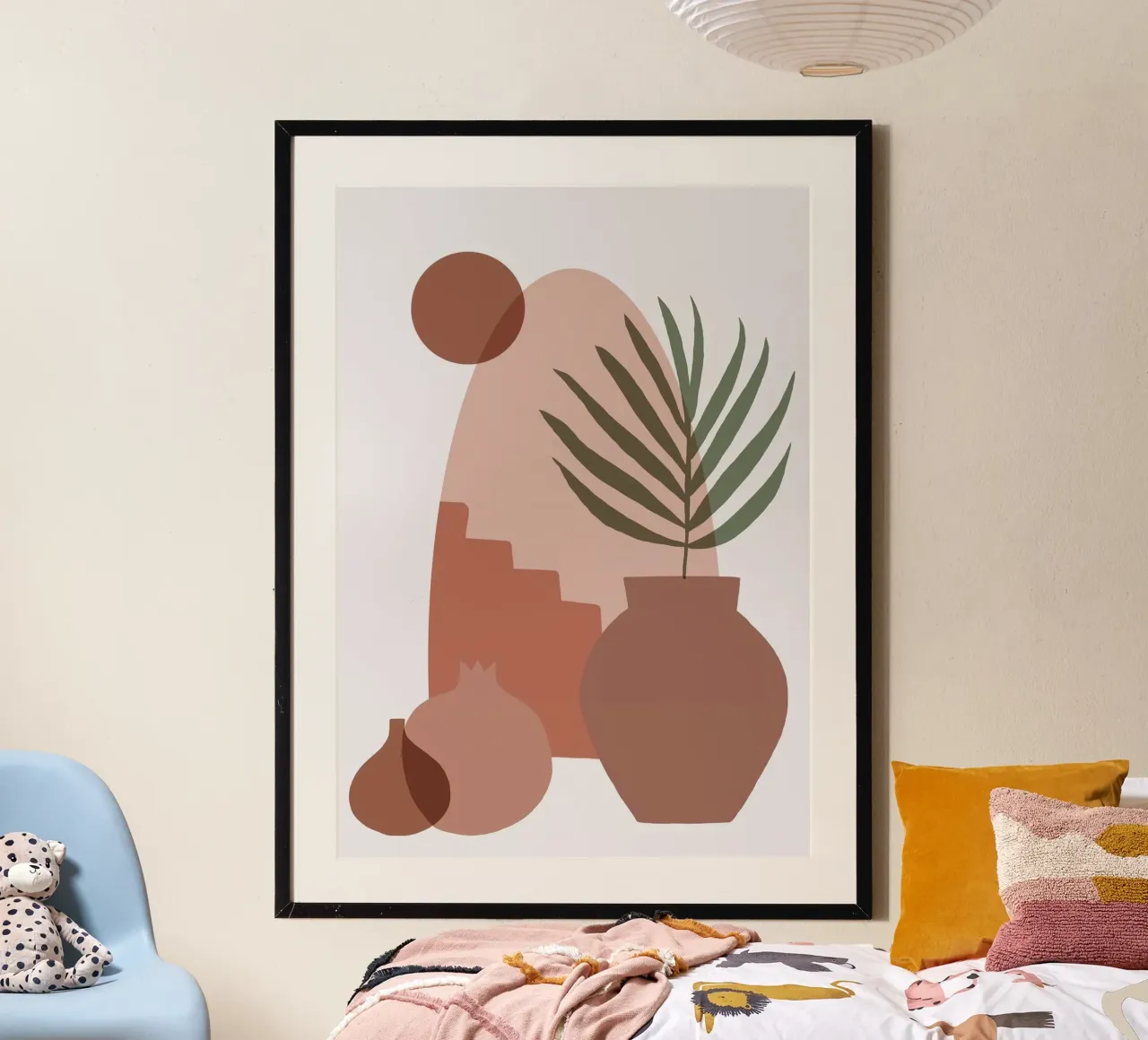 brown vase shape poster da lifeline