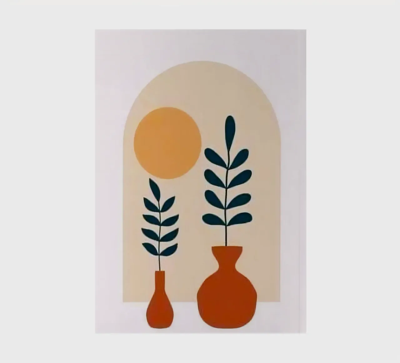 branch vase window notebook by miracle
