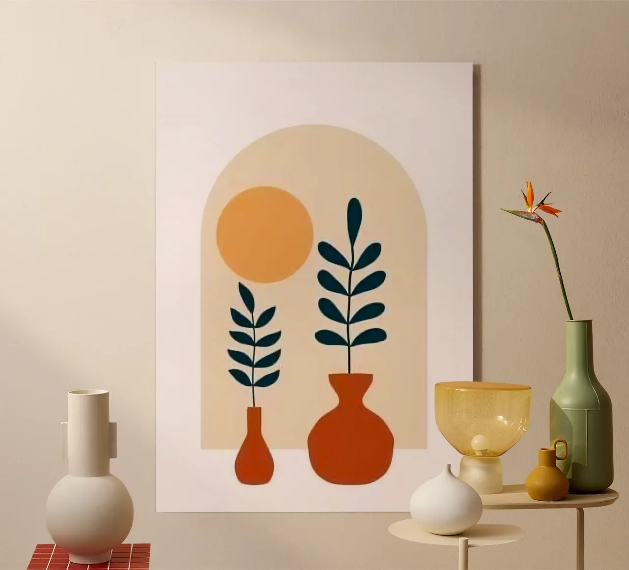 branch vase window plexiglass da miracle