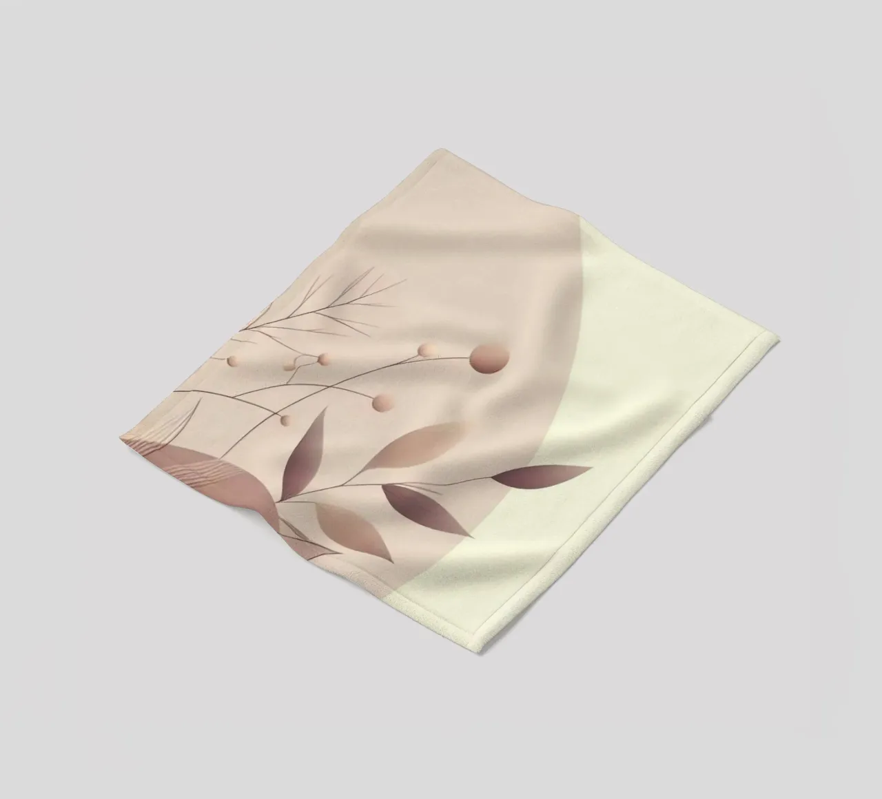 circle line branch coperta in pile da melts