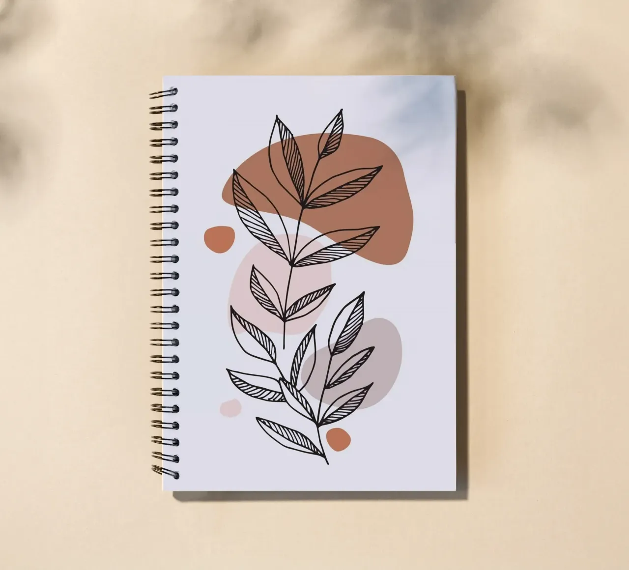 line shape branch up spiral notebook by melts