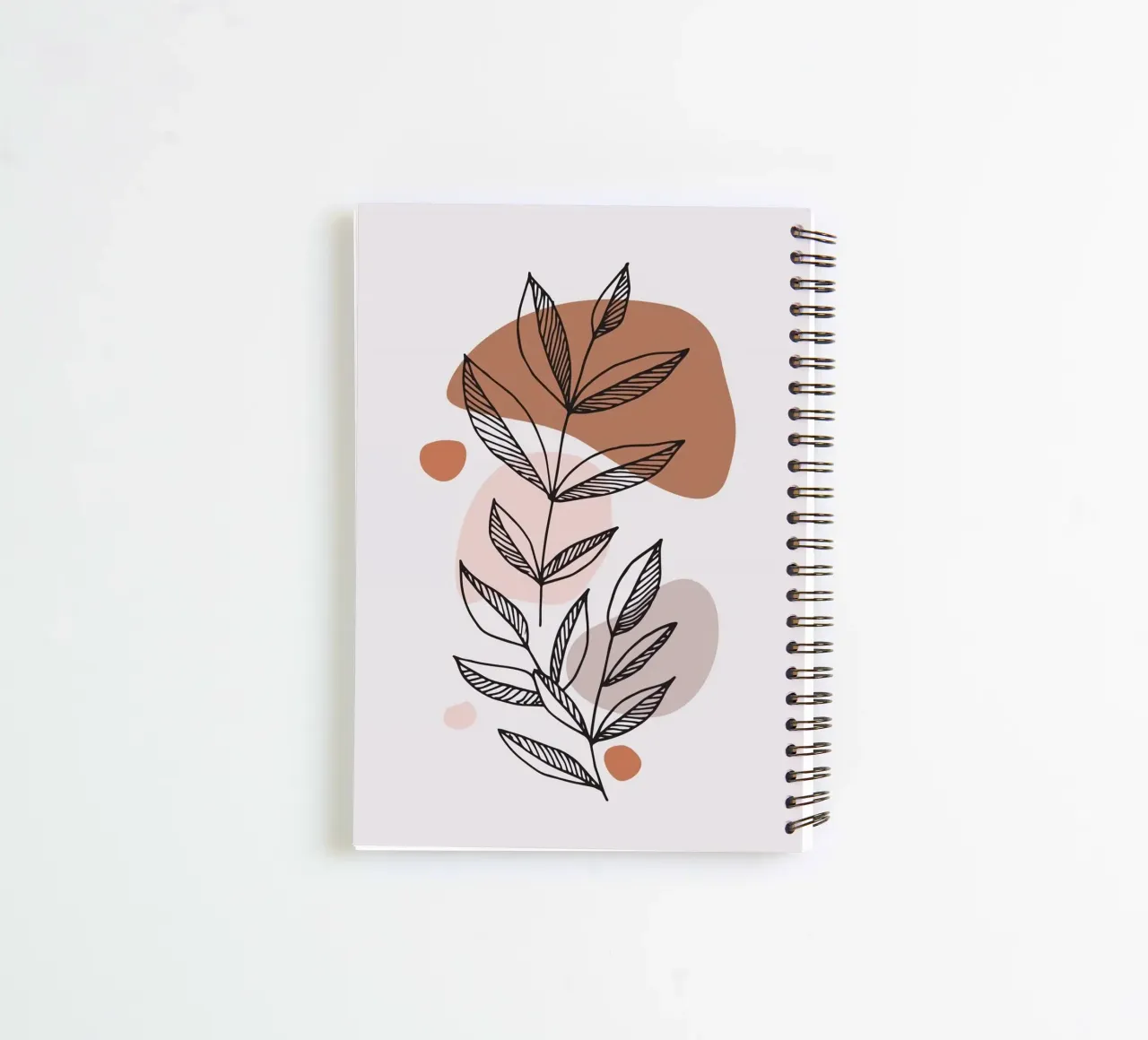 line shape branch up spiral notebook by melts