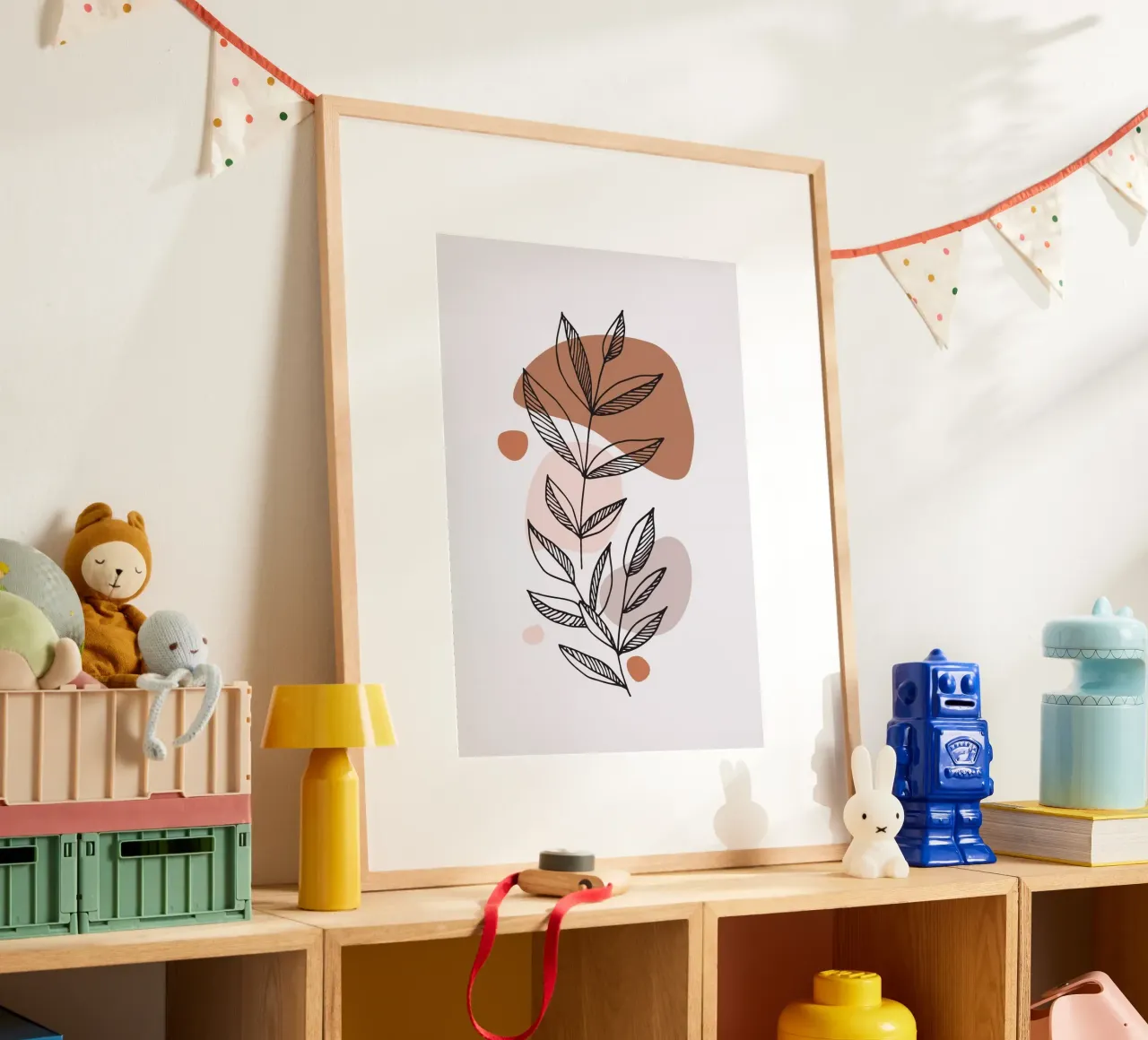 line shape branch up Poster von melts