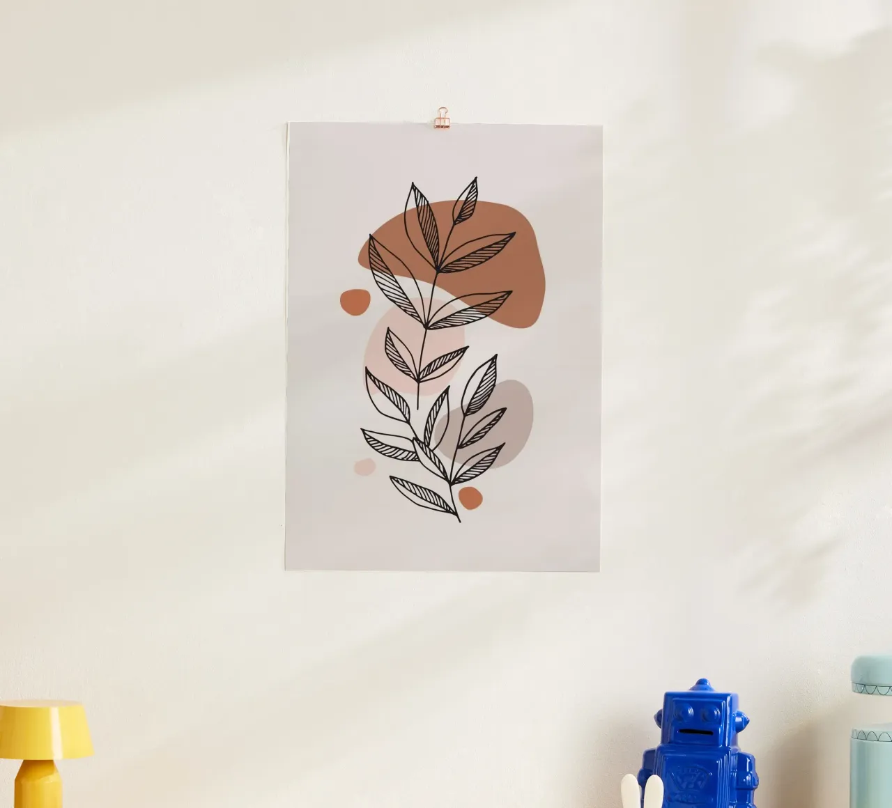 line shape branch up Poster von melts