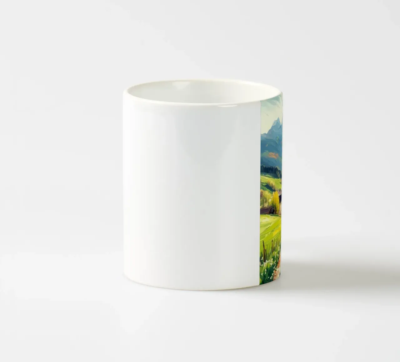 curve road tree tazza in ceramica da melts