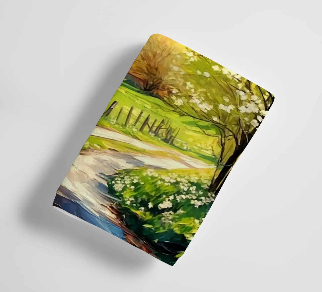 curve road tree asciugamano da bagno da melts
