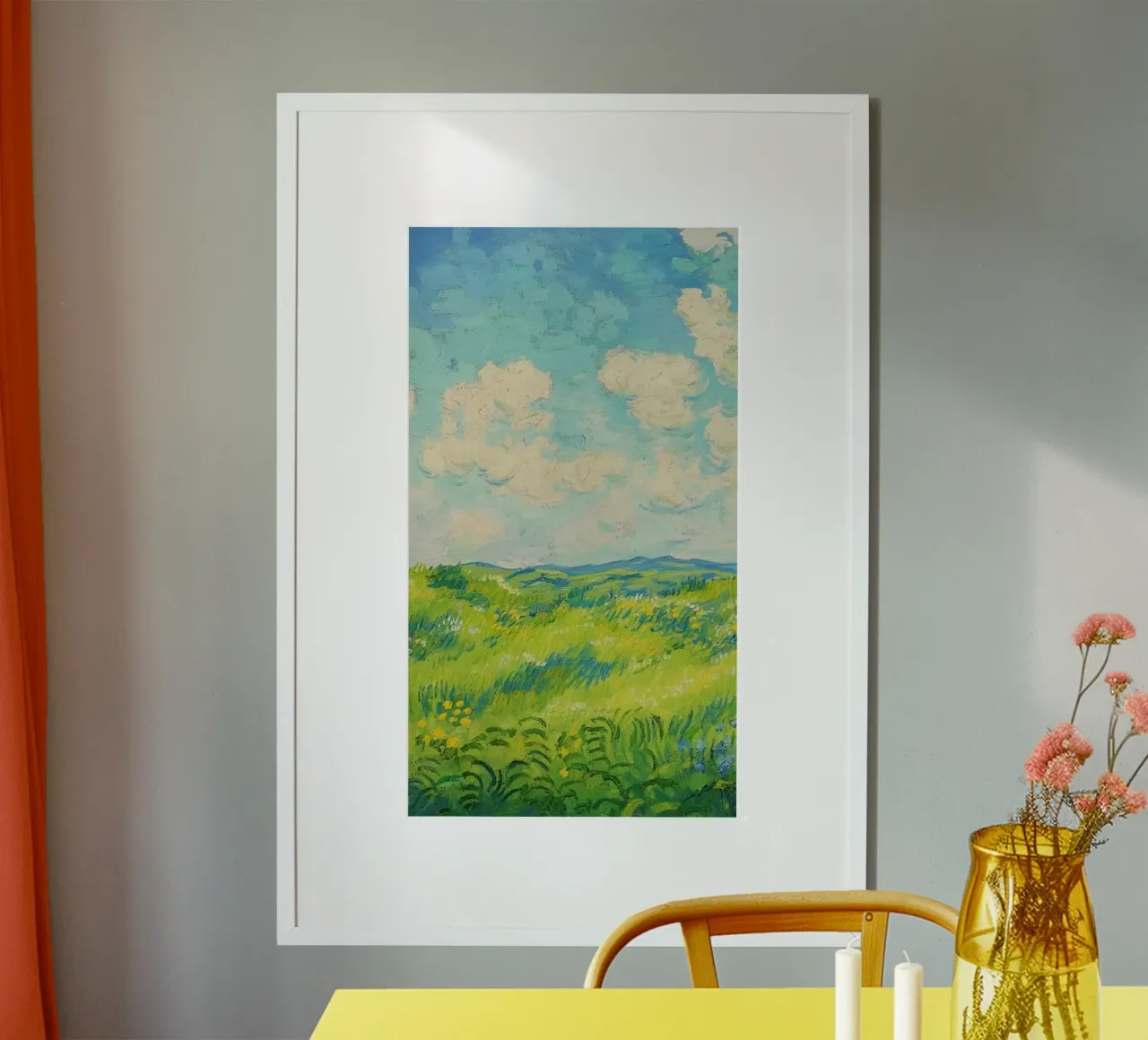 art landscape sky poster da melts