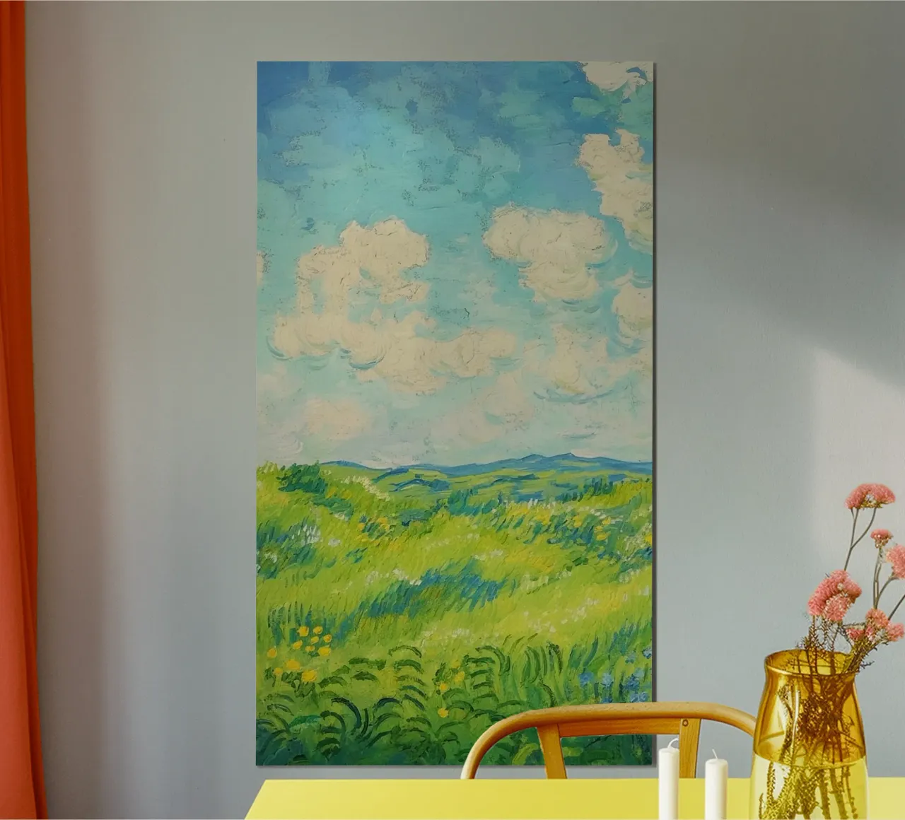 art landscape sky poster da melts