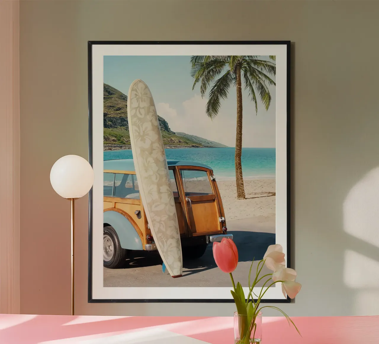 Vita pura poster con telaio in plastica da Mia Anderson
