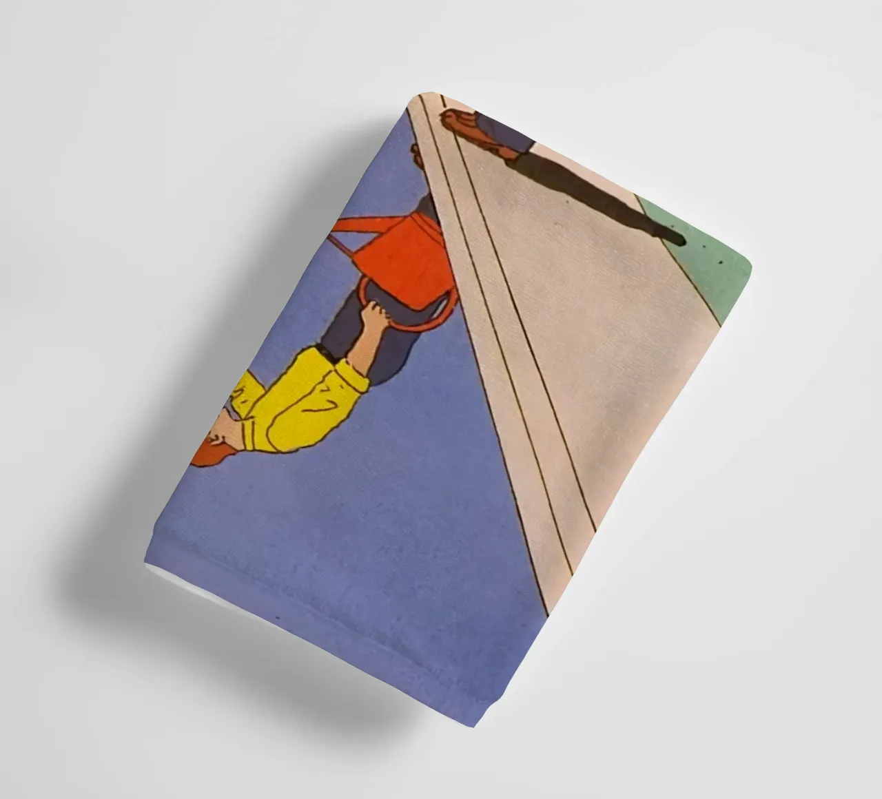 Man Looking at Pool, 1984 towel by Marco Finkel
